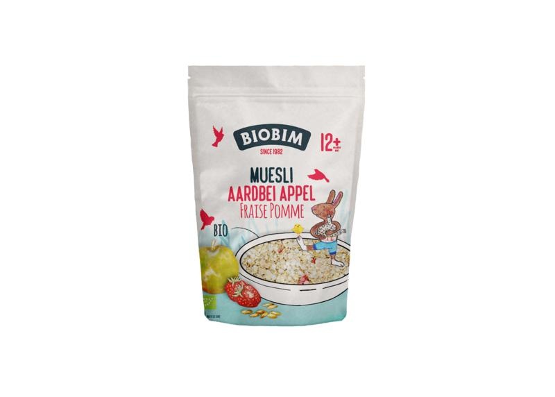 Biobim Biobim Müsli Erdbeer Apfel 12+ Monate Bio 150 gr