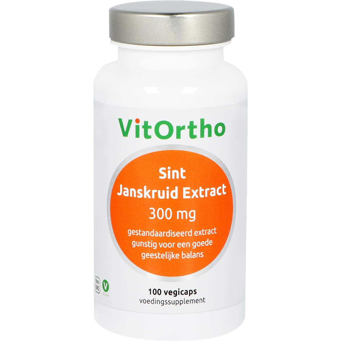 Vitortho VitOrtho Johanniskrautextrakt 300 mg (100 vegetarische Kapseln)