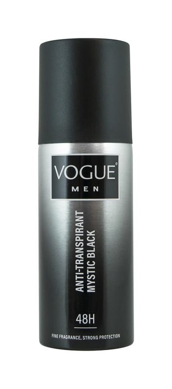 Vogue Herren mystisches schwarzes Antitranspirant (150 Ml)