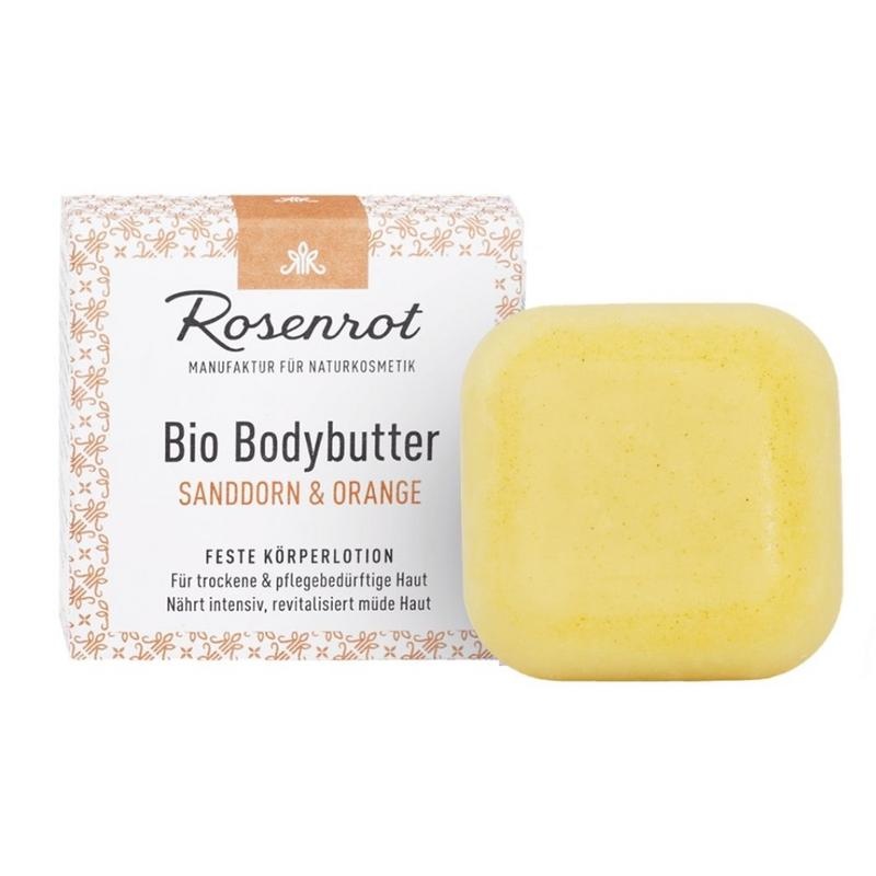 Rosenrot Bio-Körperbutter Sanddorn & Orange (70 gr)