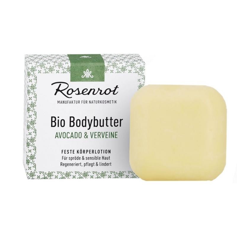 Rosenrot Bio-Körperbutter Avocado & Eisenkraut (70 gr)