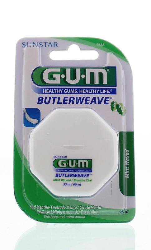 GUM Butlerweave gewachst mint 55 verdorren 1 Stück