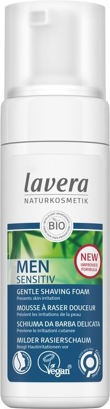 Lavera Lavera Men Sensitiv Rasierschaum Mousse a raser EN-FR-DE (150 ml)