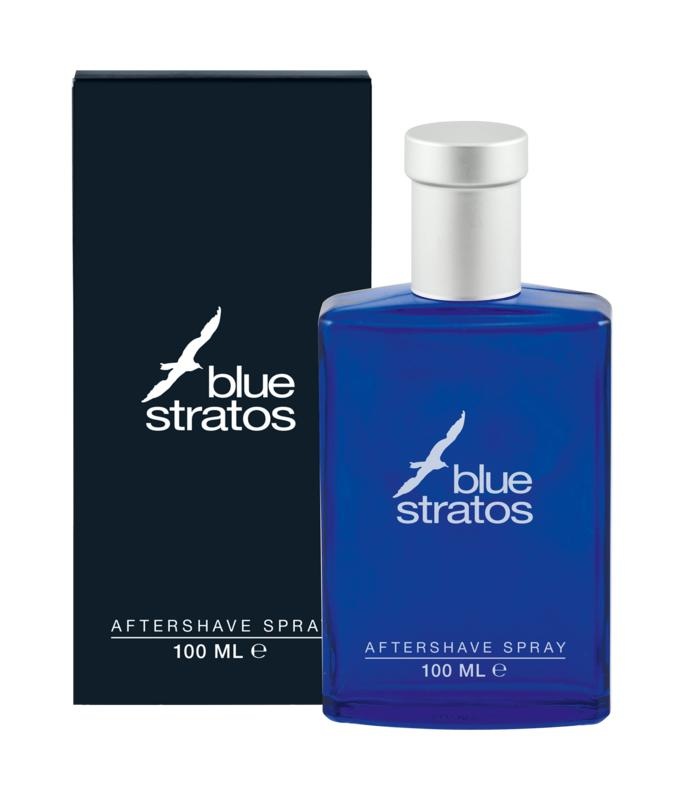 Blue Stratos Aftershave + Dampf (100 Ml)