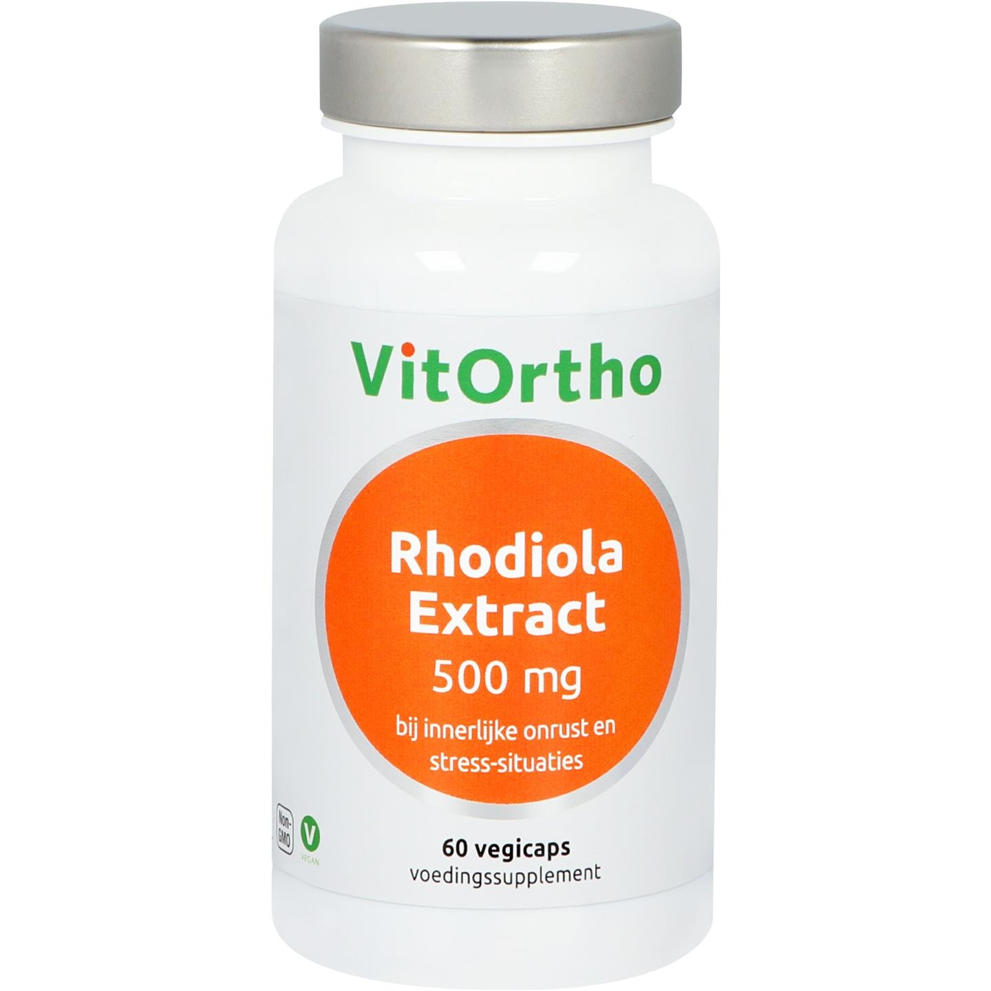 VitOrtho Rhodiola-Extrakt 500 mg (60 VCaps)