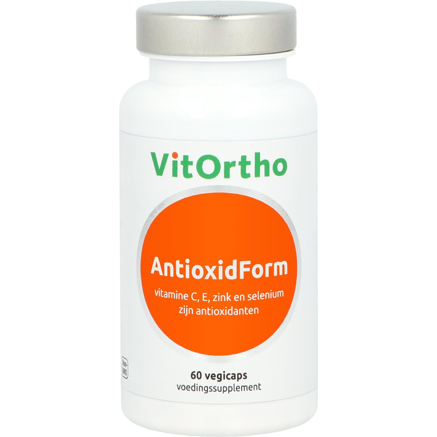 Vitortho VitOrtho AntioxidForm Ehemals antioxidative Formel (60 vegetarische Kapseln)