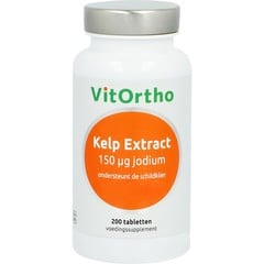 VitOrtho Kelp-Extrakt - 150 mcg Jod (200 Tabletten)