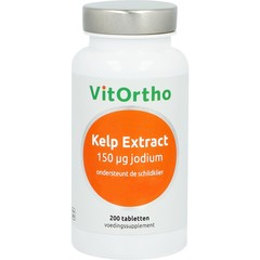 VitOrtho Kelp-Extrakt - 150 mcg Jod (200 Tabletten)