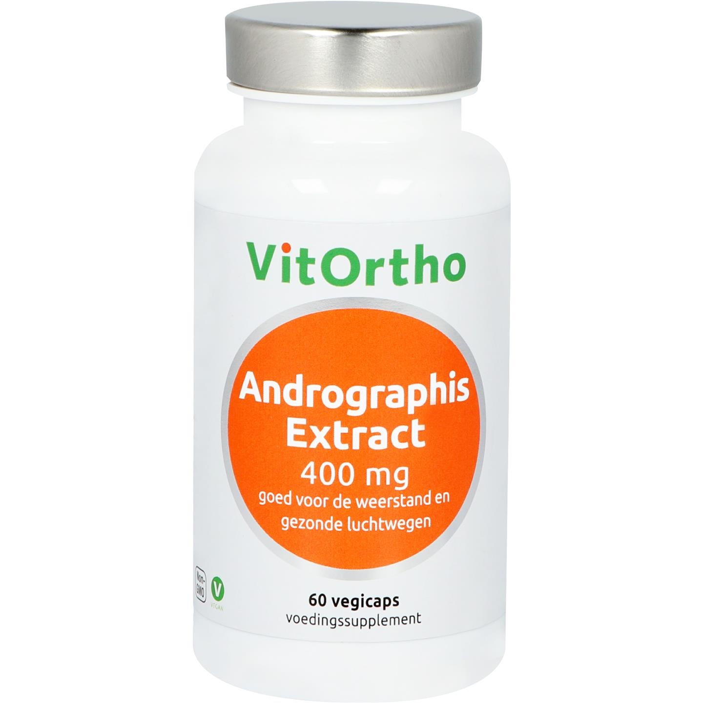 VitOrtho Andrographis-Extrakt 400 mg (60 VCaps)