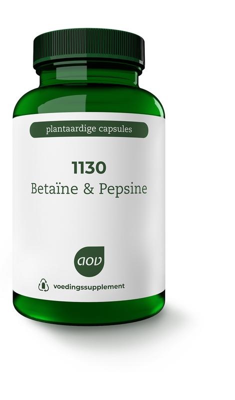 AOV 1130 Betain Pepsin (120 VCaps)