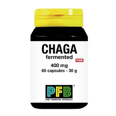 SNP Chaga fermentiert 400 mg pur (60 vegetarische Kapseln)