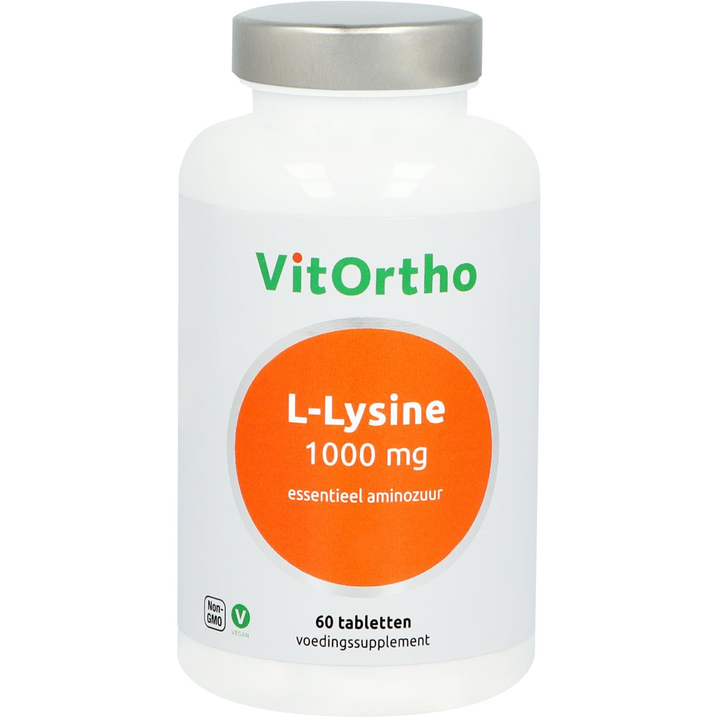 Vitortho VitOrtho L-Lysin 1000 mg (60 Tab)