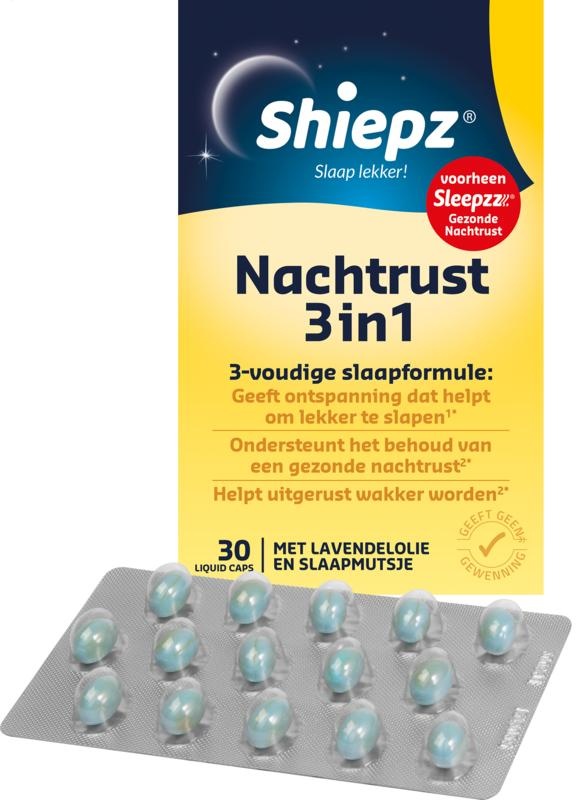 Shiepz Nachtruhe 3 in 1 (30 Stück)