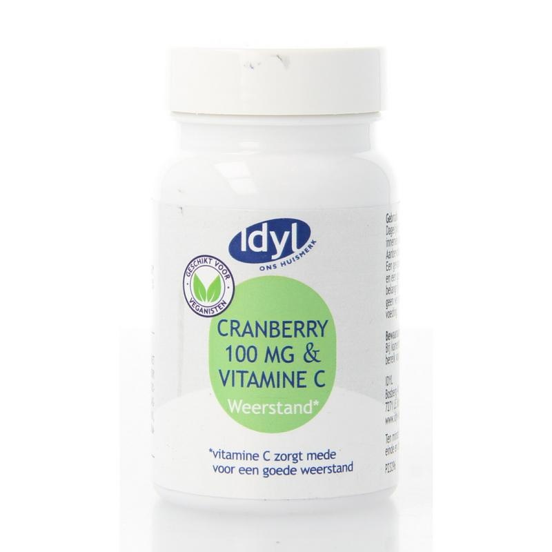 Idyl Idyl Cranberry 100mg & Vitamin C (120 Tabletten)