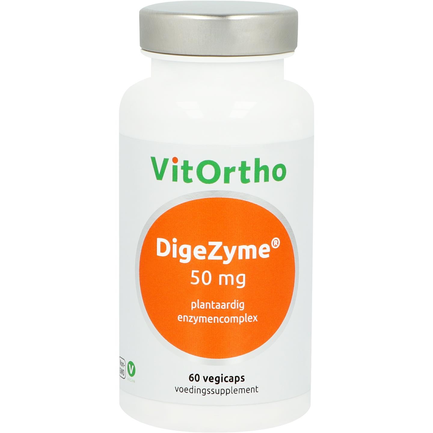 Vitortho VitOrtho Digezyme 50 mg (60 VCaps)