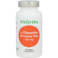 VitOrtho L-Theanin aus grünem Tee 100 mg (60 vegetarische Kapseln)