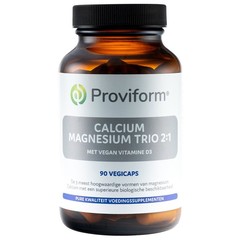 Proviform Calcium Magnesium Trio 2:1 & D3 (90 Vegetarische Kapseln)