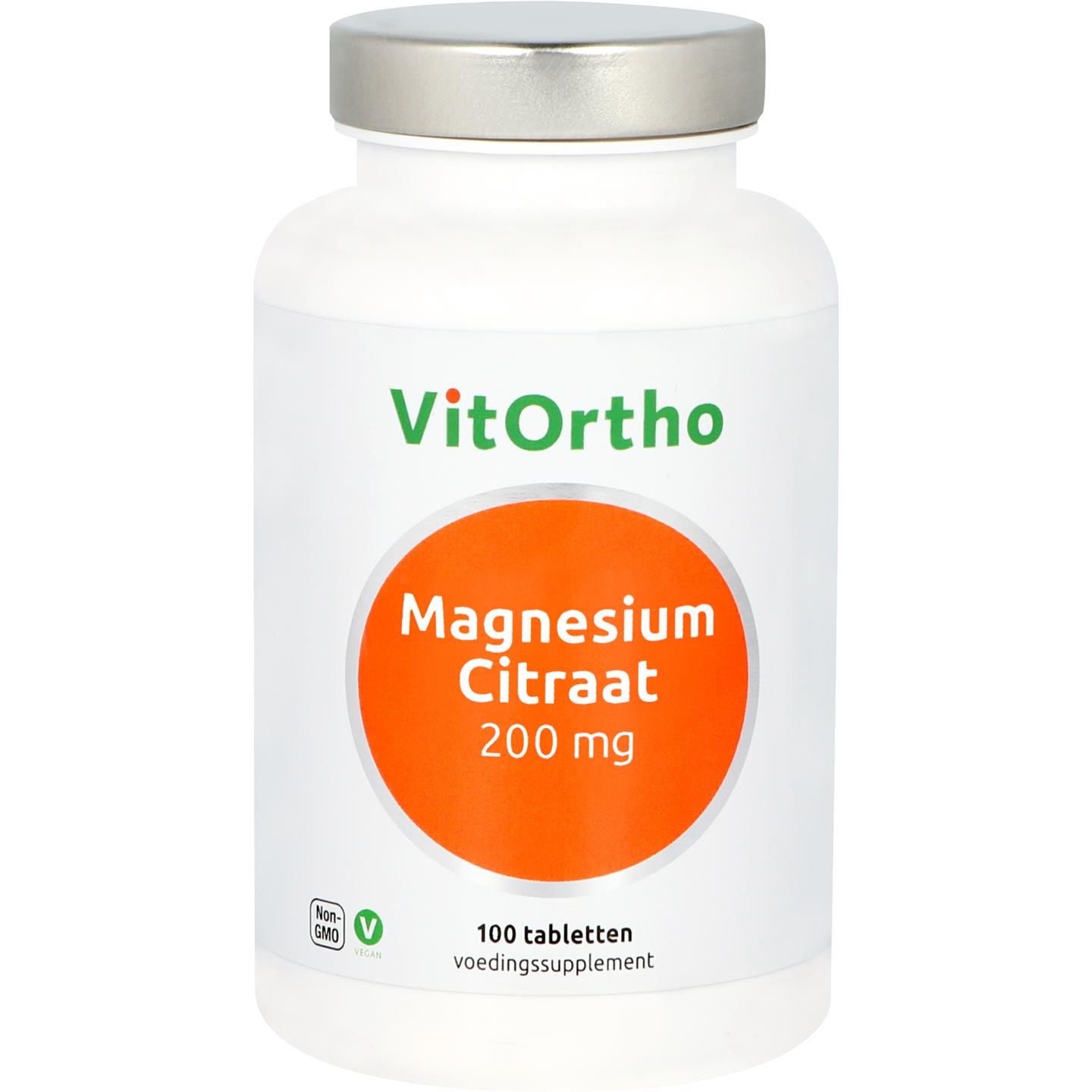 VitOrtho Magnesiumcitrat 200 mg (100 Tab)