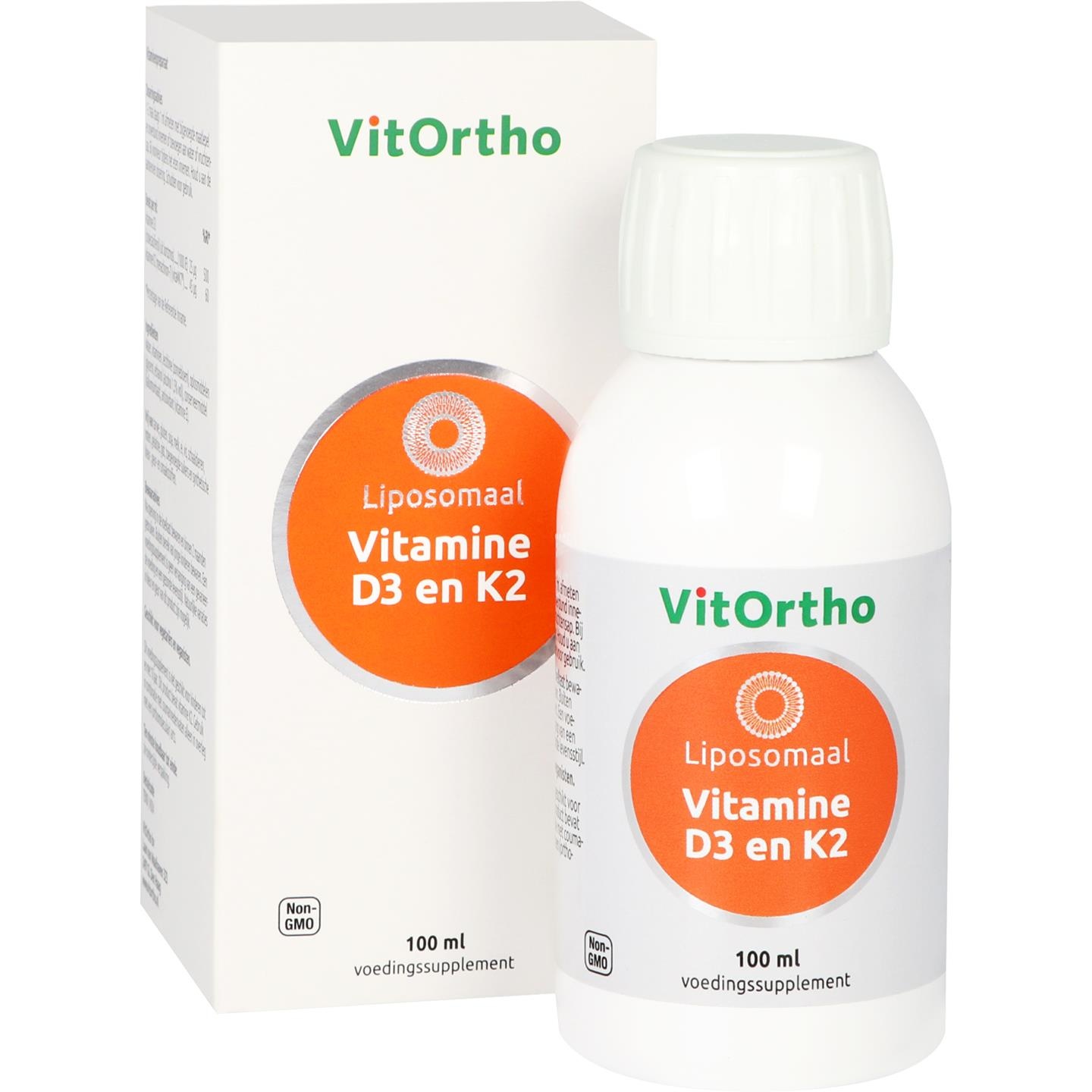 VitOrtho Vitamin D3 und K2 liposomal 100 Ml