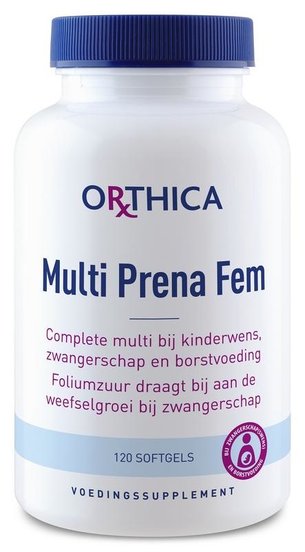 Orthica Orthica Multi prena fem (120 Weichkapseln)