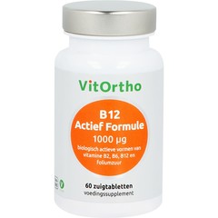 VitOrtho B12 Active Formula 1000 mcg (60 Lutschtabletten)