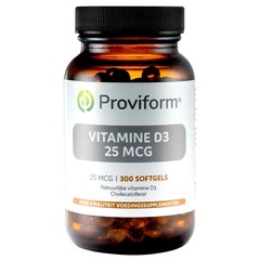 Proviform Vitamin D3 25 mcg (300 Weichkapseln)