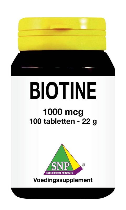 SNP SNP Biotin 1000 mcg (100 Tabletten)