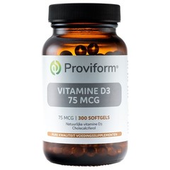 Proviform Vitamin D3 75 mcg (300 Weichkapseln)