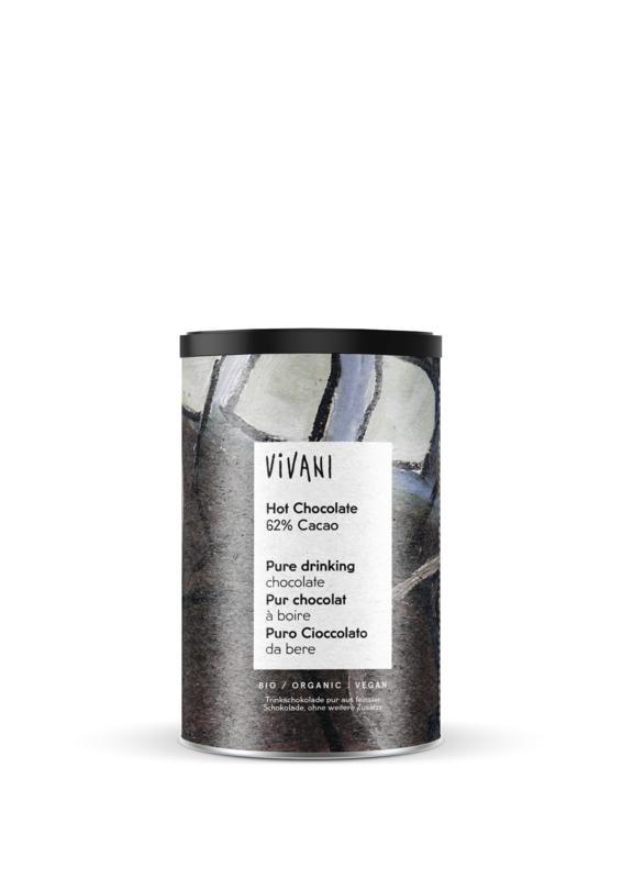 Vivani Vivani Heißes Schokoladengetränk 62% Bio (280 gr)