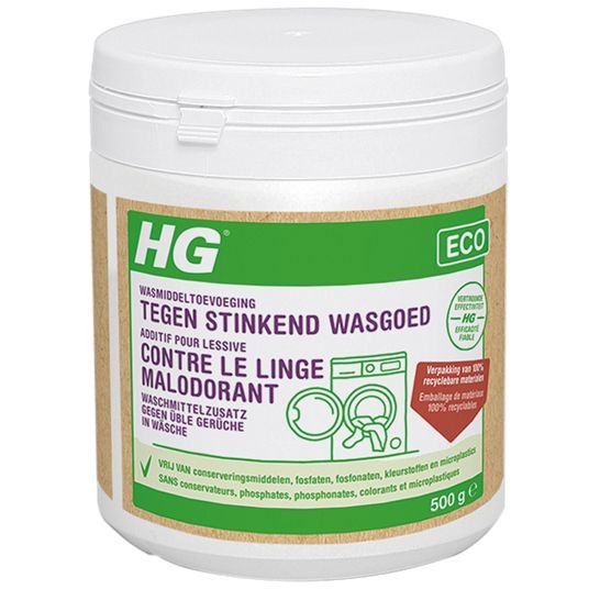 HG Eco WaschmittelzuSet für stinkende Wäsche (500 Ml)