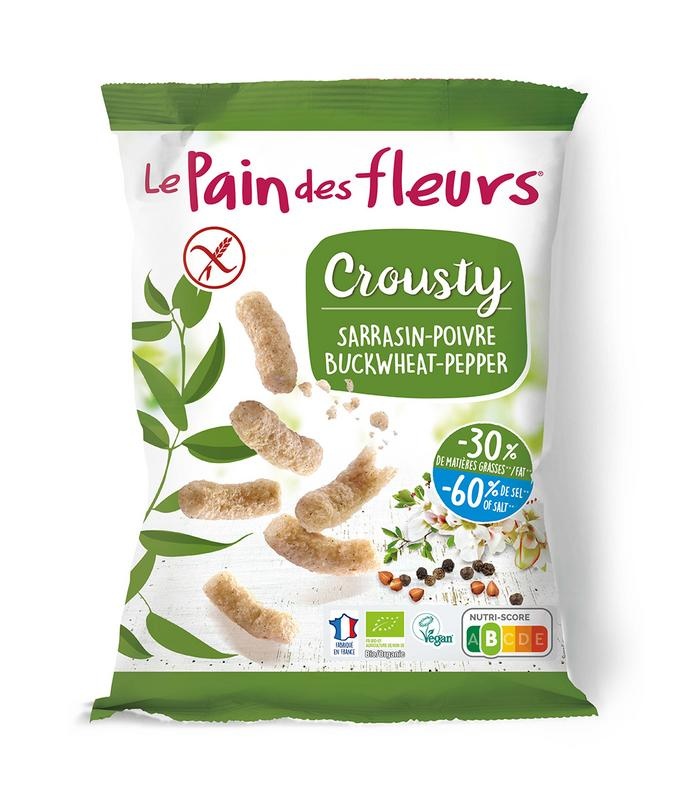 Pain Des Fleurs Chips gepuffter Buchweizen Bio (75 gr)