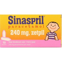 Sinaspril Zäpfchen 240 mg (10 Zäpfchen)