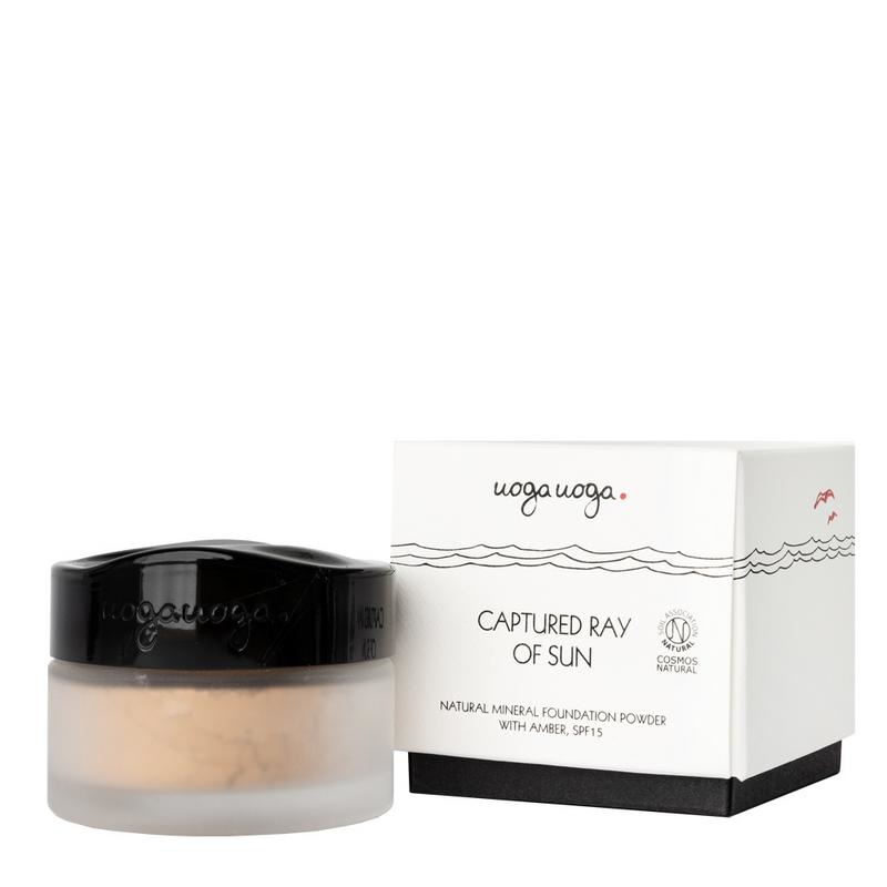 Uoga Uoga Foundation Puder 635 eingefangener Sonnenstrahl SPF15 (10 gr)