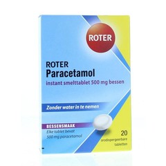 Roter Paracetamol 500 mg Beeren (20 Tabletten)