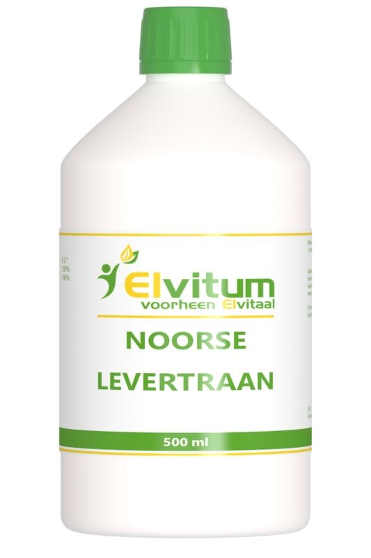 Elvitum Lebertran (500 ml) mit Rabatt kaufen VitAdvice BV