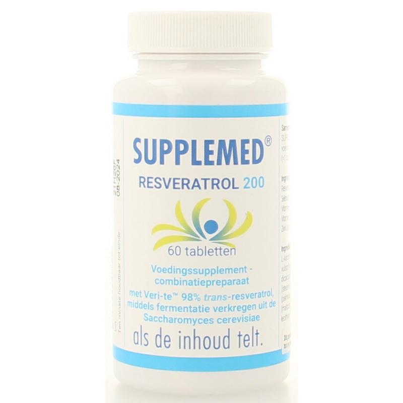 Supplemed Supplemed Resveratrol 200 (60 tabl)