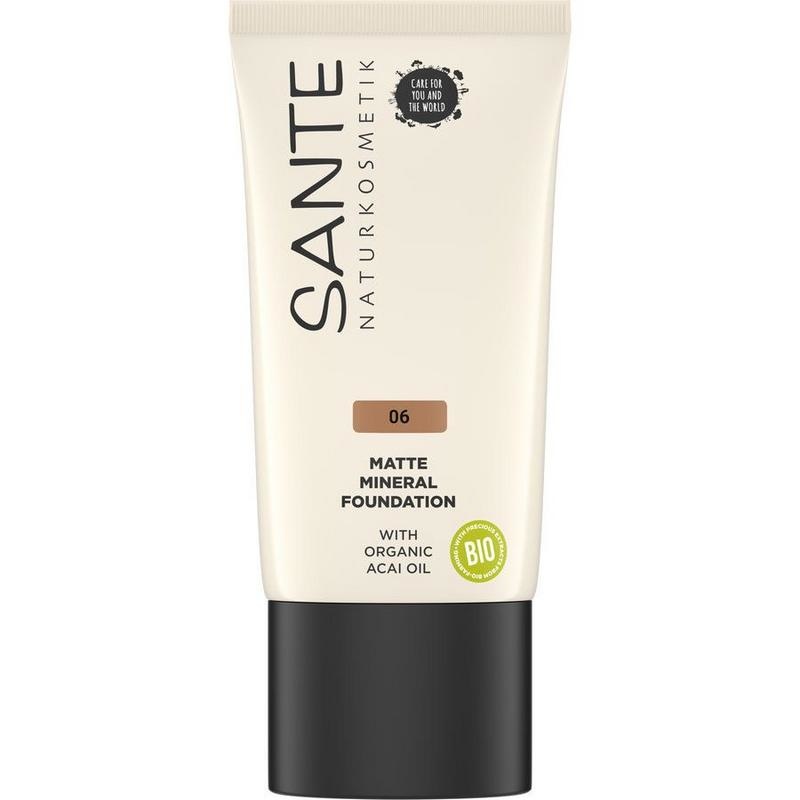 Sante Deco Sante Deco Matte Mineral Foundation 06 Warm Caramel (30 Ml)