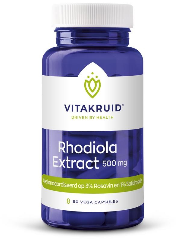 Vitakruid Rhodiola-Extrakt 500 mg (60 VCaps)