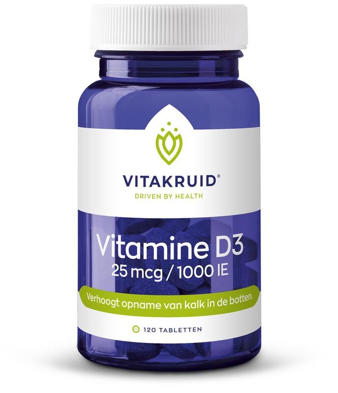 Vitakruid Vitakruid Vitamin D3 25 mcg / 1000 IE (120 Tabl)