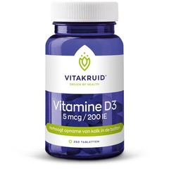Vitakruid Vitamin D3 5 mcg / 200 IE (250 Tabl)
