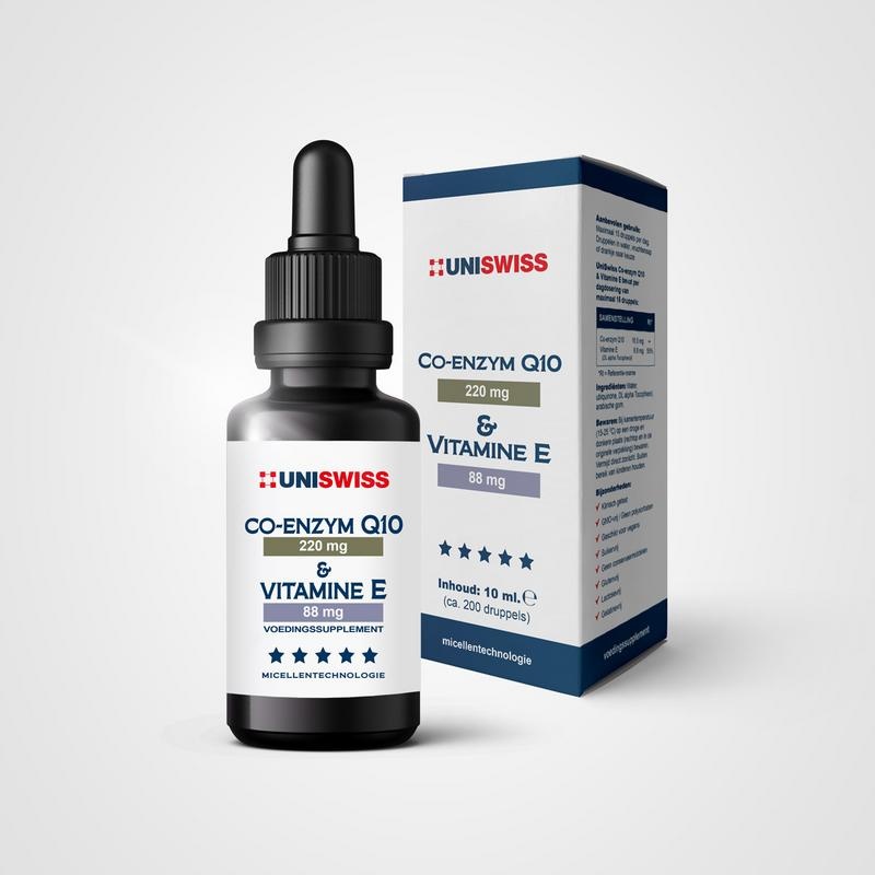 Uni Swiss-Pharma Co-Enzym Q10 und Vitamin E (10 Ml)