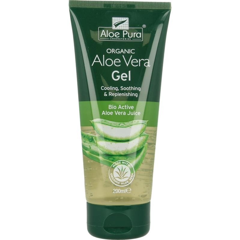Optima Aloe pura Aloe Vera Gel Bio Original (200 Ml)