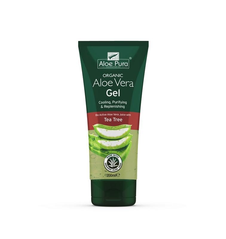 Optima Aloe Pura Aloe Vera Gel Bio Teebaum (200 Ml)