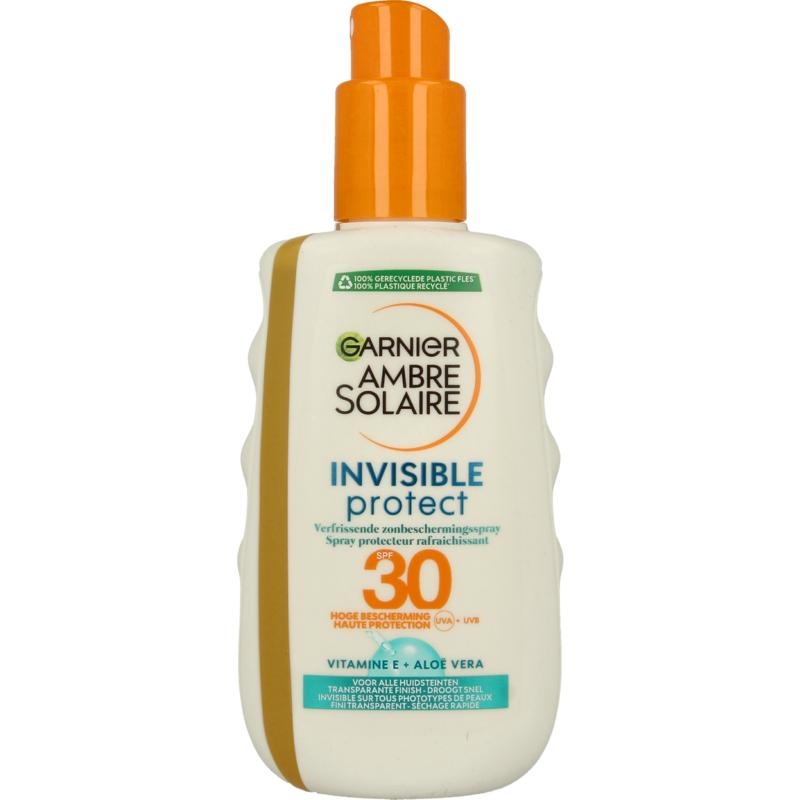 Garnier Ambre Solaire Spray Invisible Protect 30 (200 Milliliter)