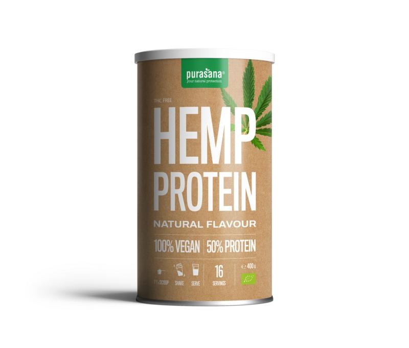 Purasana Veganes Hanfprotein bio (400 gr)