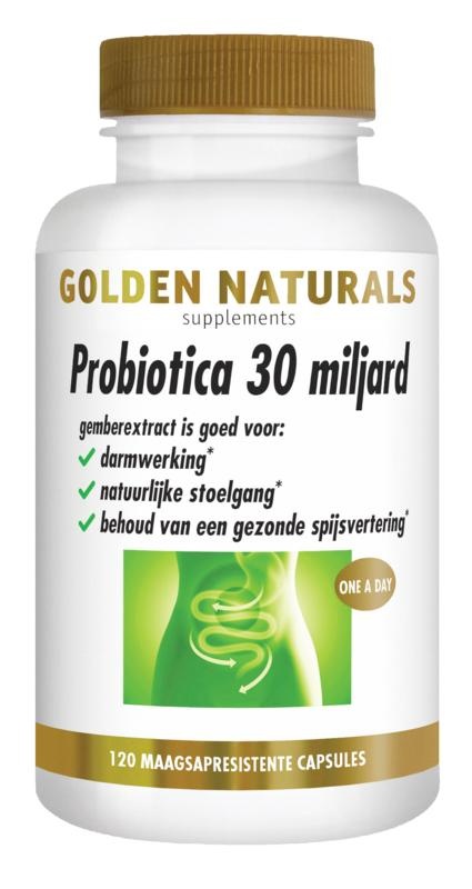 Golden Naturals Golden Naturals Probiotika 30 Milliarden (120 VCaps)
