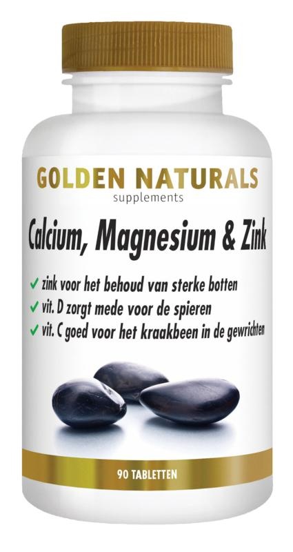 Golden Naturals Golden Naturals Calciummagnesium und Zink (90 Tabletten)