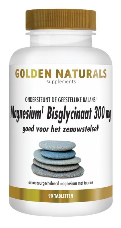 Golden Naturals Golden Naturals Magnesiumbisglycinat 300 mg (90 Tabletten)