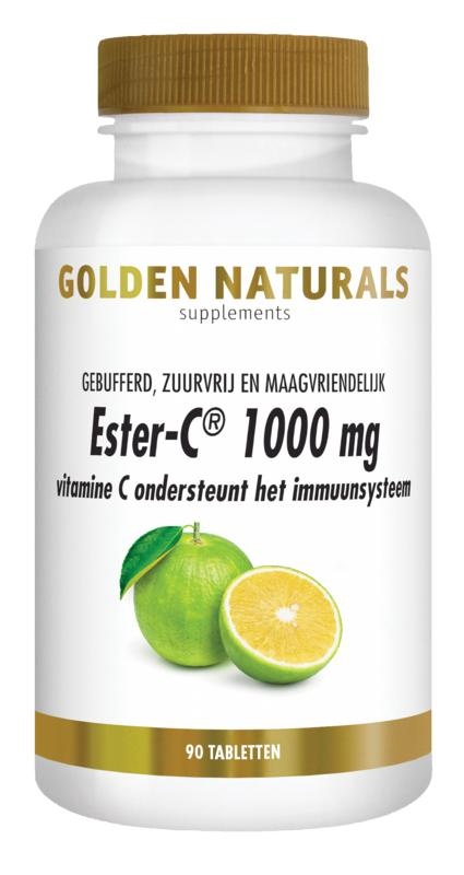 Golden Naturals Golden Naturals Ester C 1000 mg (90 Tabletten)