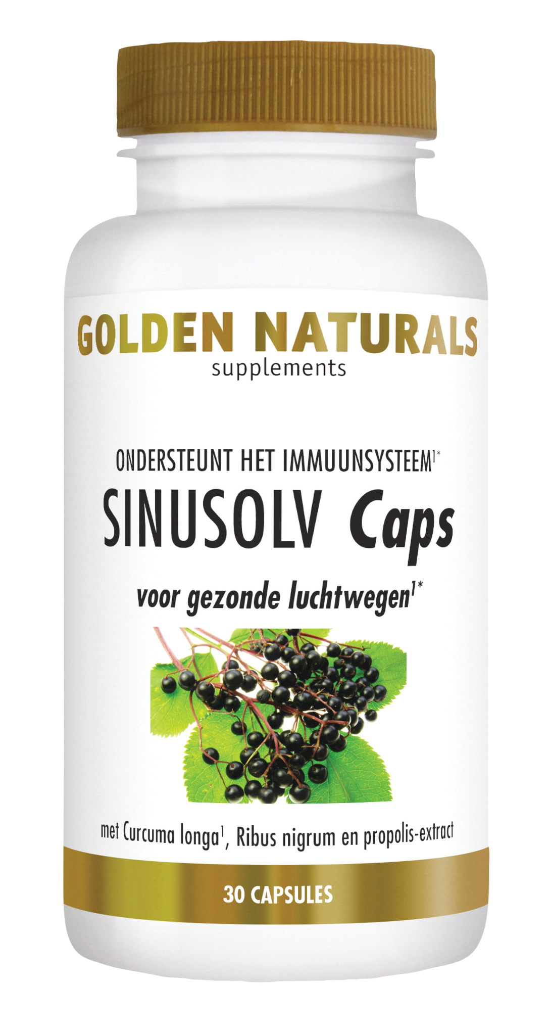 Golden Naturals Sinusolv (30 Caps)